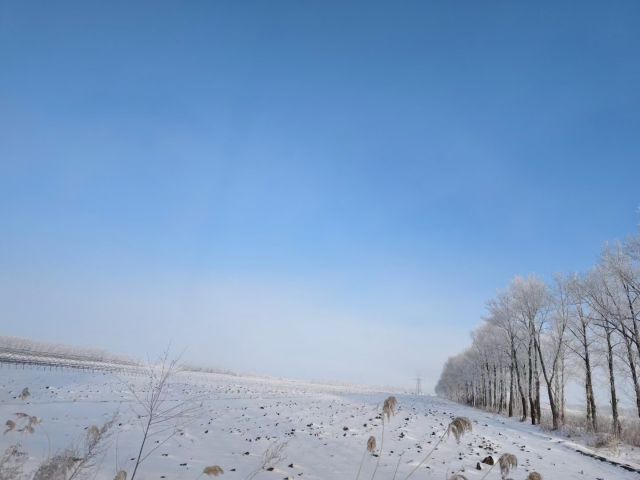 雪景-图片来源编辑网